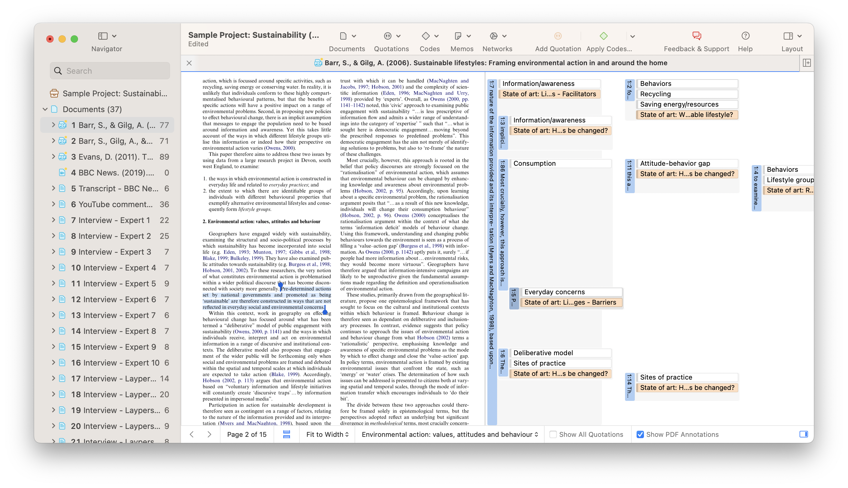 examples of qualitative research design