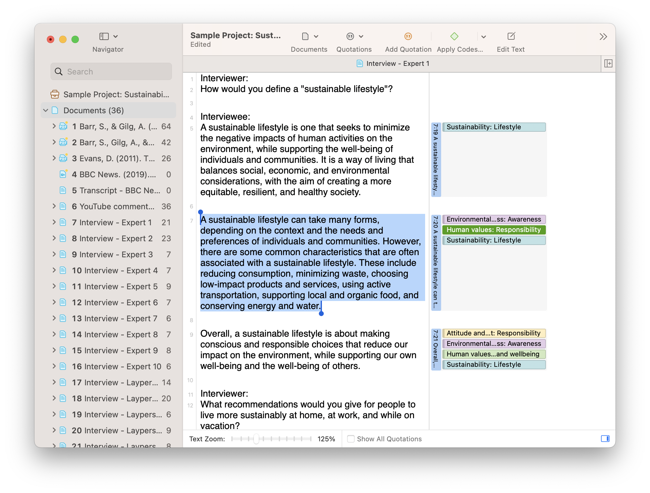 how is procedural rigour demonstrated in a research report