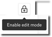 Enable and disable edit mode in ATLAS.ti Web